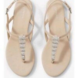 Express Rhinestone Sandals